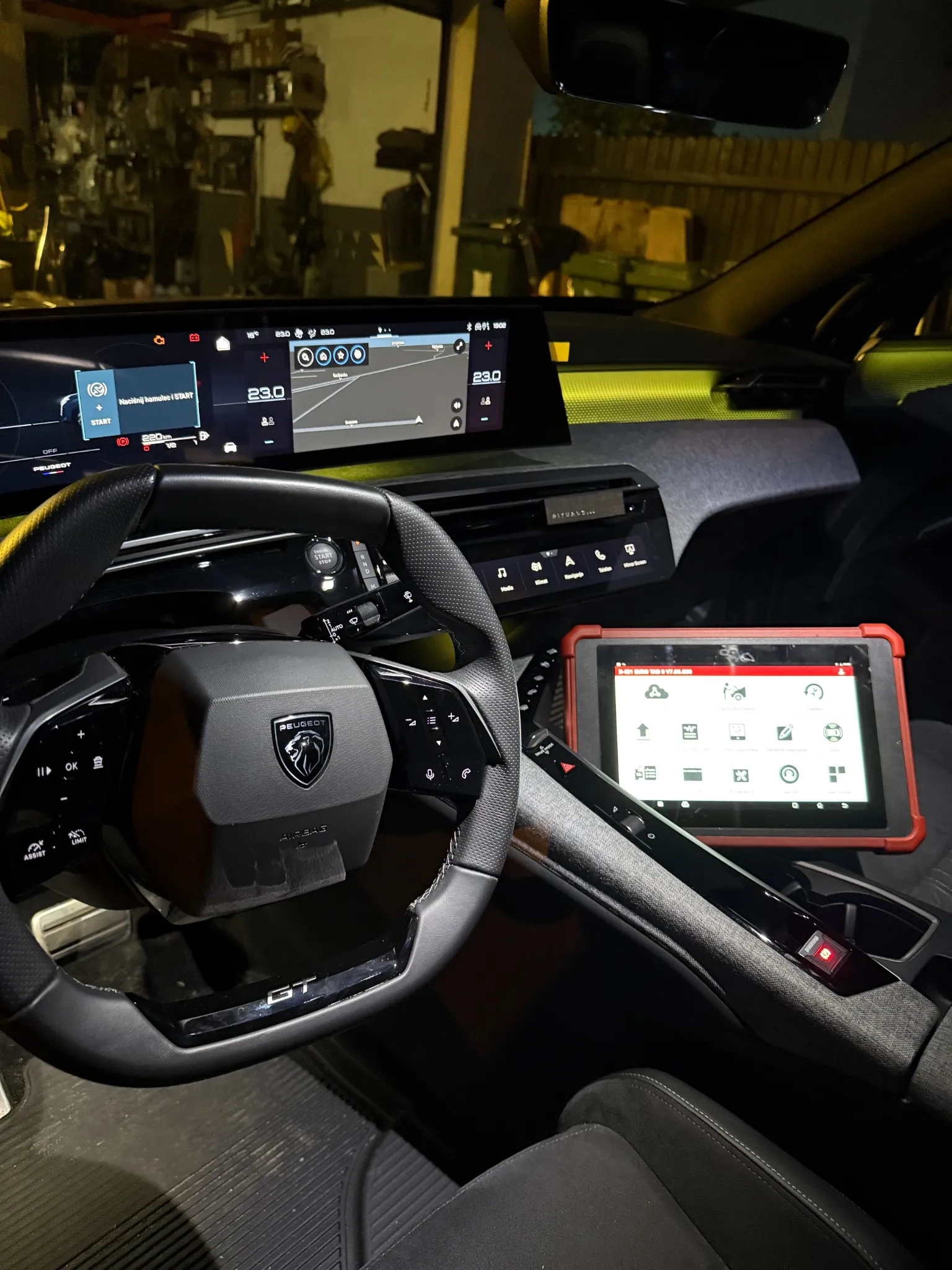 Diagnostyka komputerowa w warsztacie Magnes Decor Moto